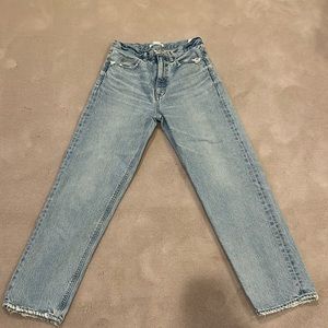 Moussy jeans high waisted straight leg size 25